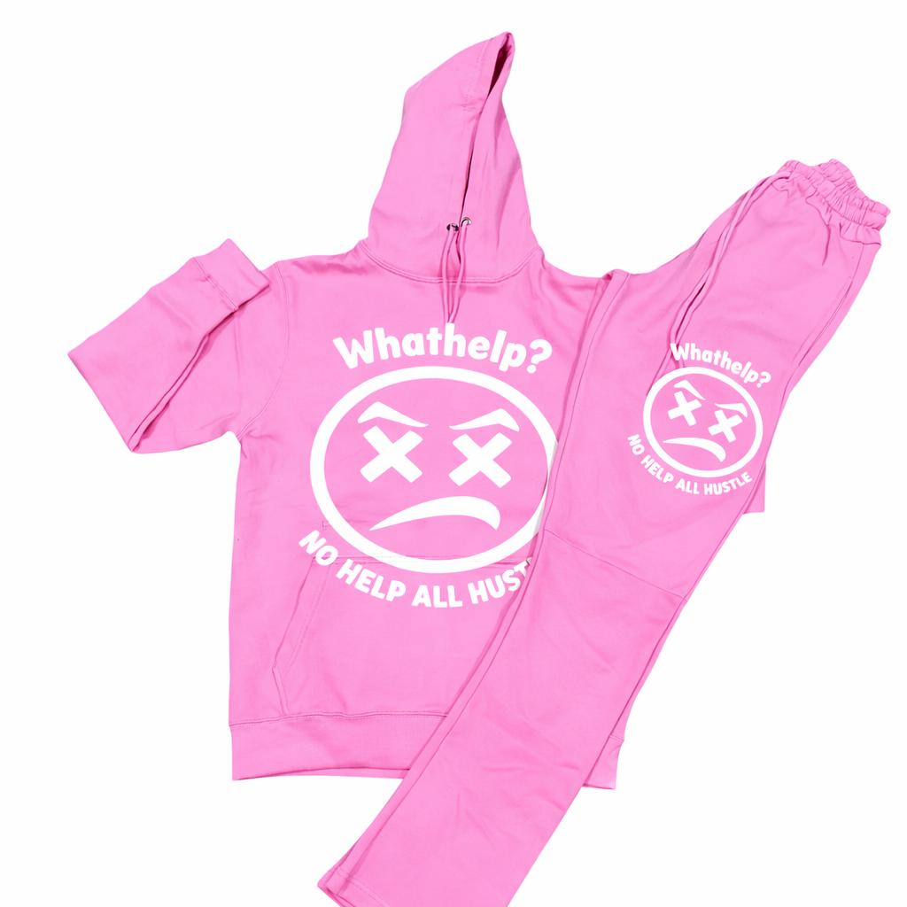 Pink Jogger Set (Flare Leg)