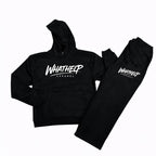 Black Jogger Set (Straight Leg)