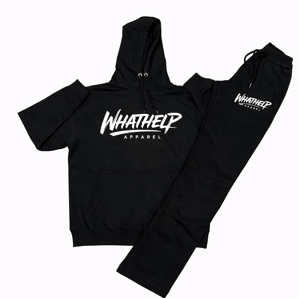 Black Jogger Set (Flare Leg)