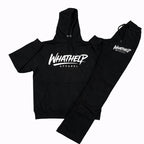 Black Jogger Set (Flare Leg)