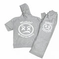Grey Jogger Set (Straight Leg)