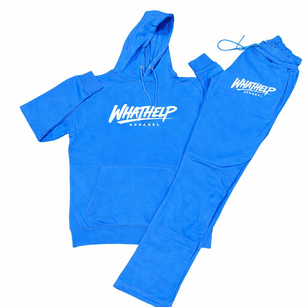 Blue Jogger Set ( Flare Leg)